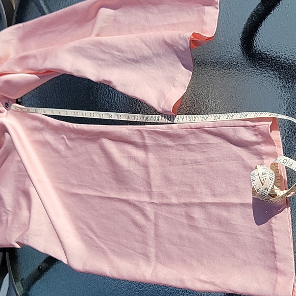 Halston III Pink Floral Pajama Set Vintage Size L - Picture 14 of 16